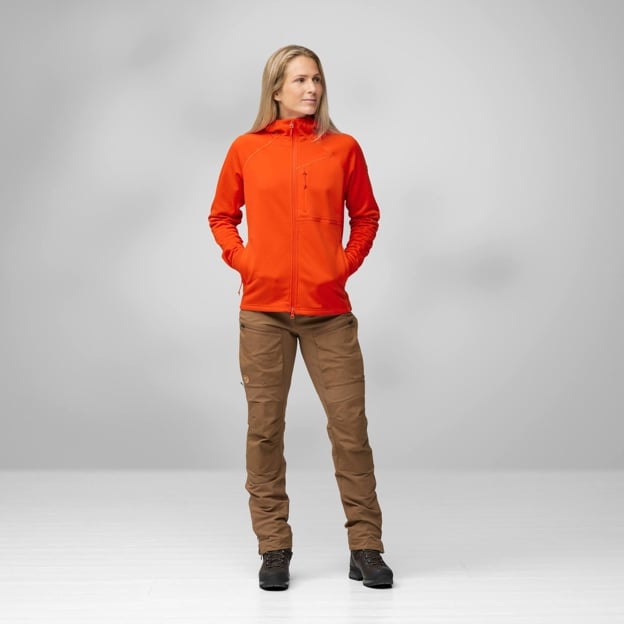 Abisko Grid Fleece Hoodie W - Image 3