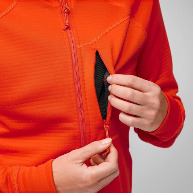 Abisko Grid Fleece Hoodie W - Image 9