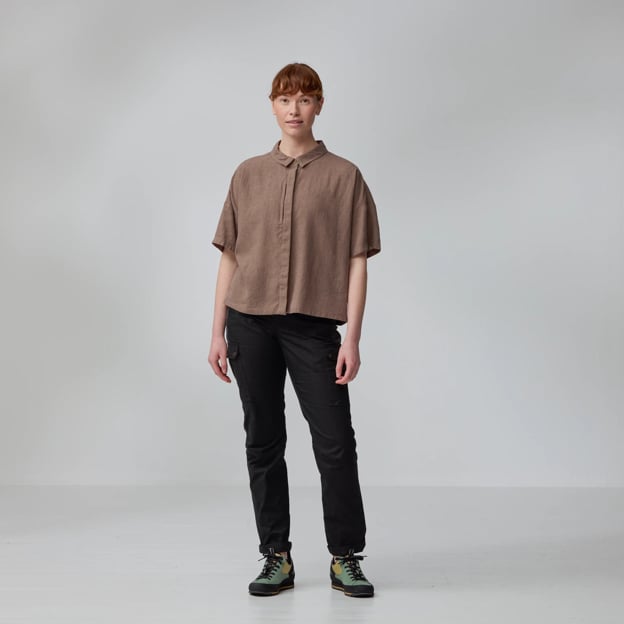Övik Hemp Camp Shirt SS W - Image 3