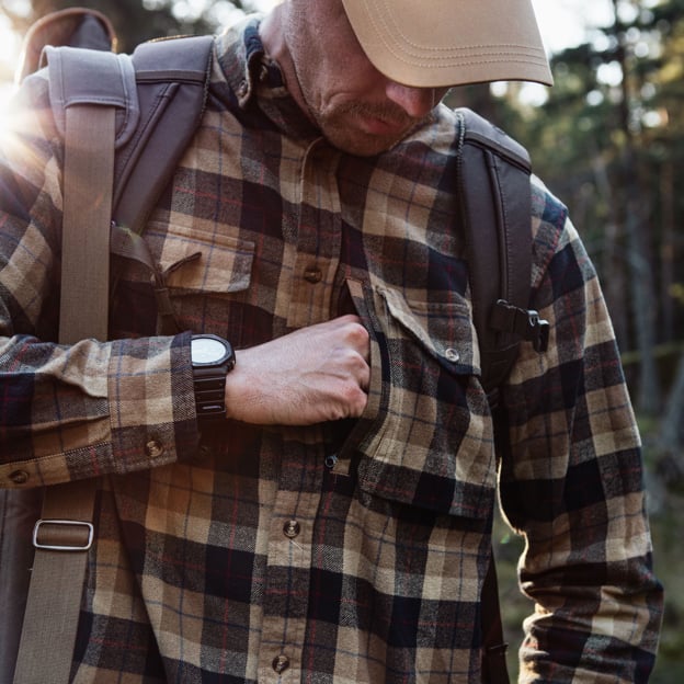 Värmland Heavy Flannel Shirt M - Image 13